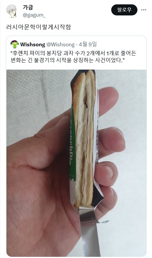 흔한 러시아 문학 도입부