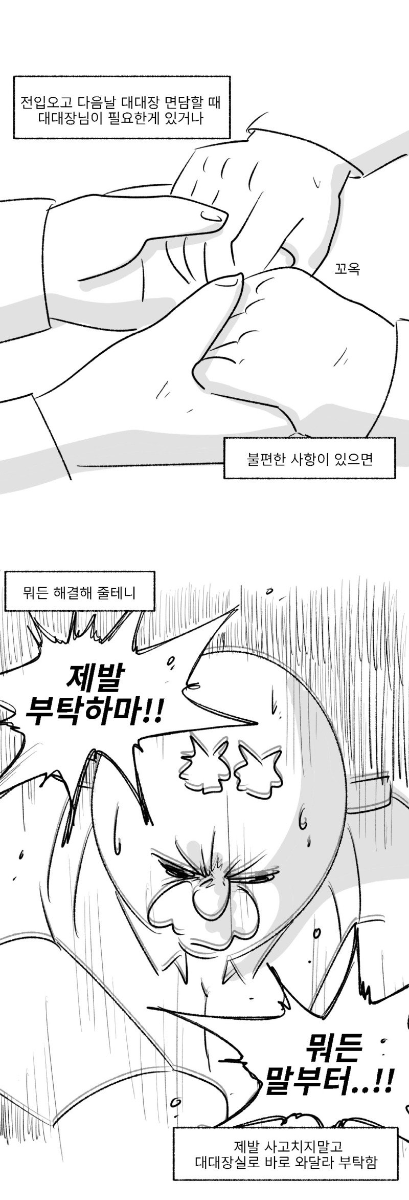 미필은 노하이 ( 폭풍의 신병 )  상 + 하 manhwa