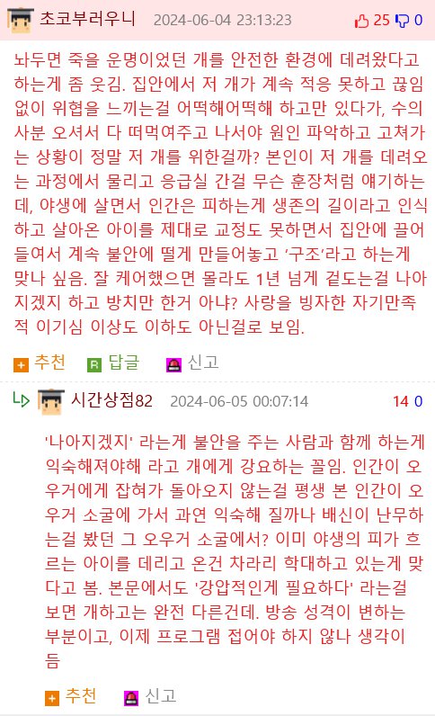 구조한지 1년 3개월이 되었지만 못만지게해서 발톱 부러지고 목욕은 꿈도 못꾼 개