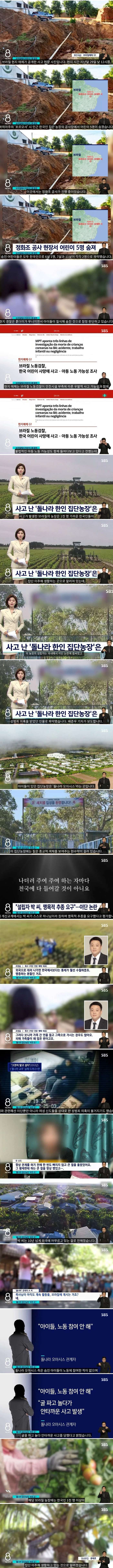 2022년 브라질 농장 한국 어린이 5명 사망 사건