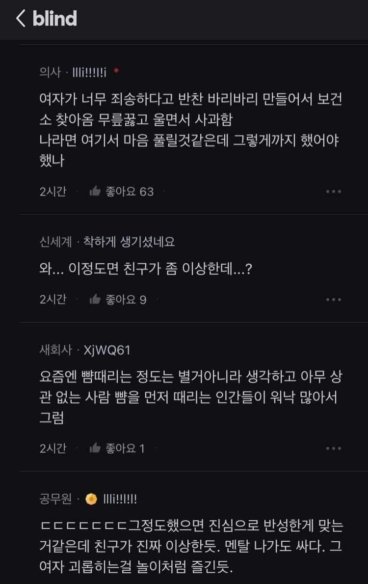 피고소인이 자살해서 멘붕 온 사람????