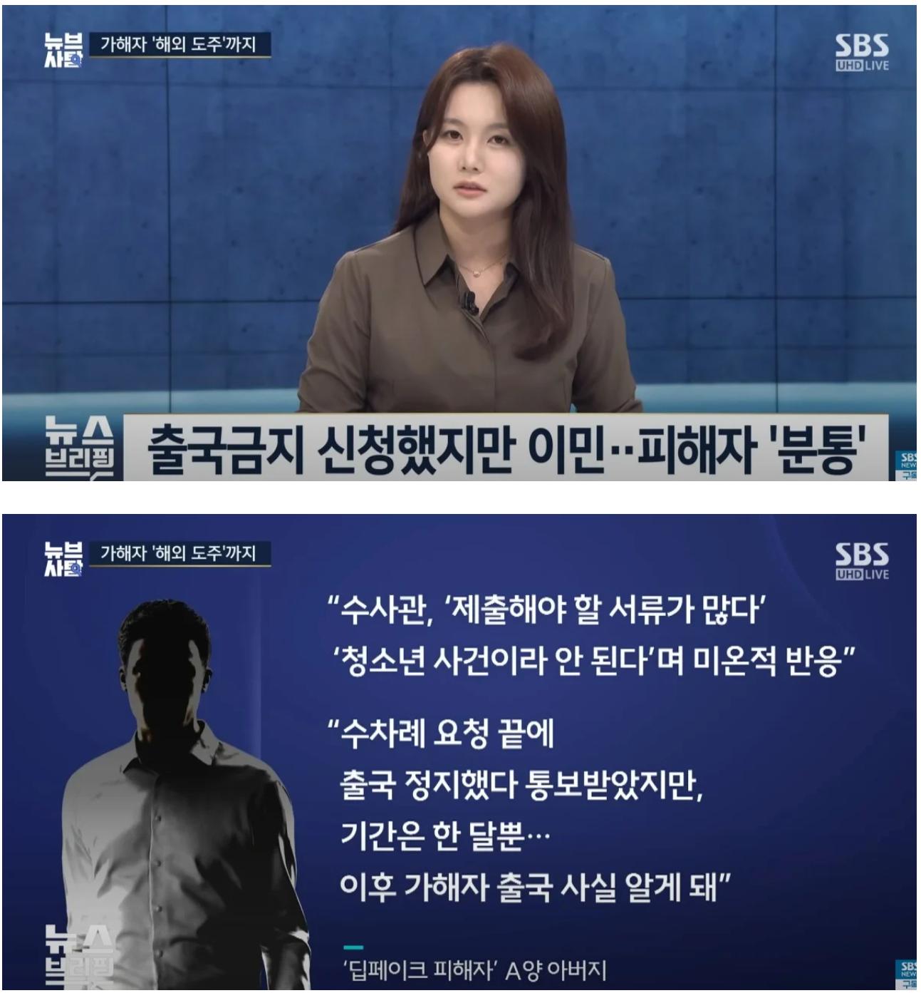 딥페이크 가해 중학생 해외이민 도주