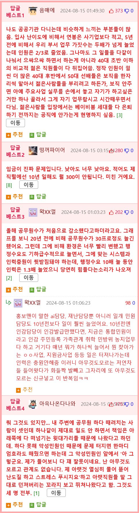 홍보맨이 말하는 공무원 인기 하락 이유