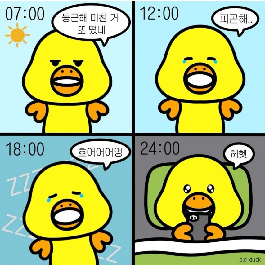 대부분 많다는 직장인 모습