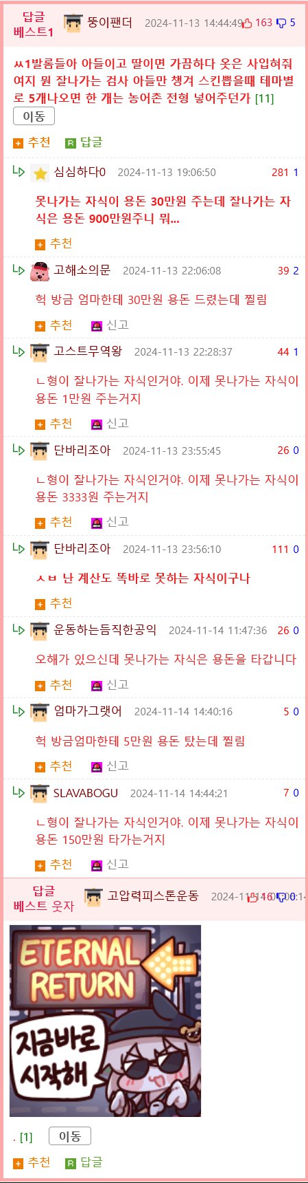 게임들이 인기캐 스킨만 내는 이유