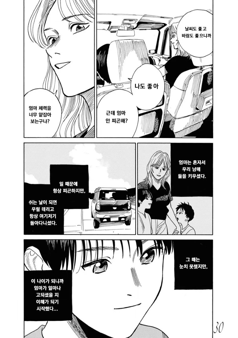 시간을 달리는 엄마 manhwa