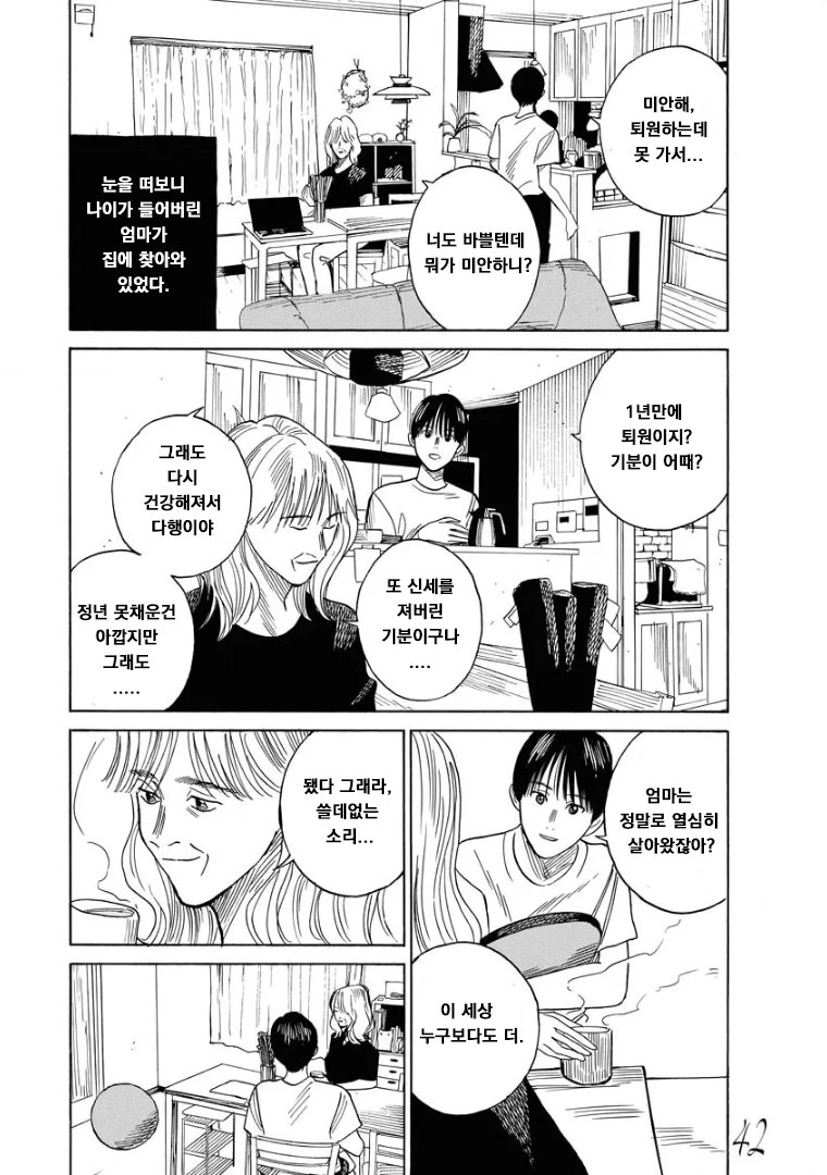 시간을 달리는 엄마 manhwa