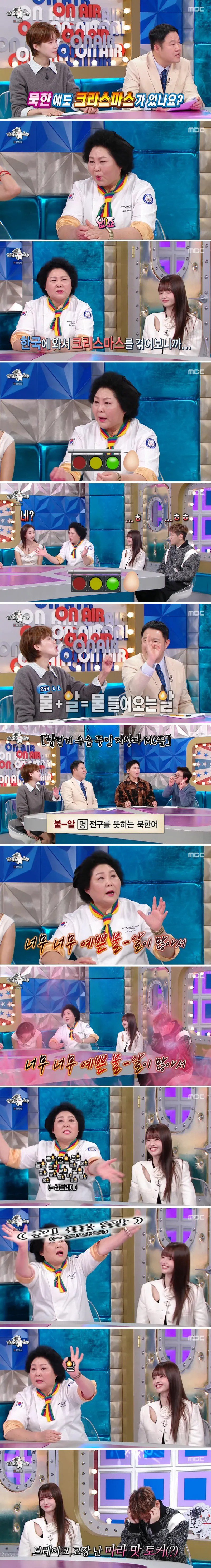 남한에서 불알을 보고 놀란 탈북인