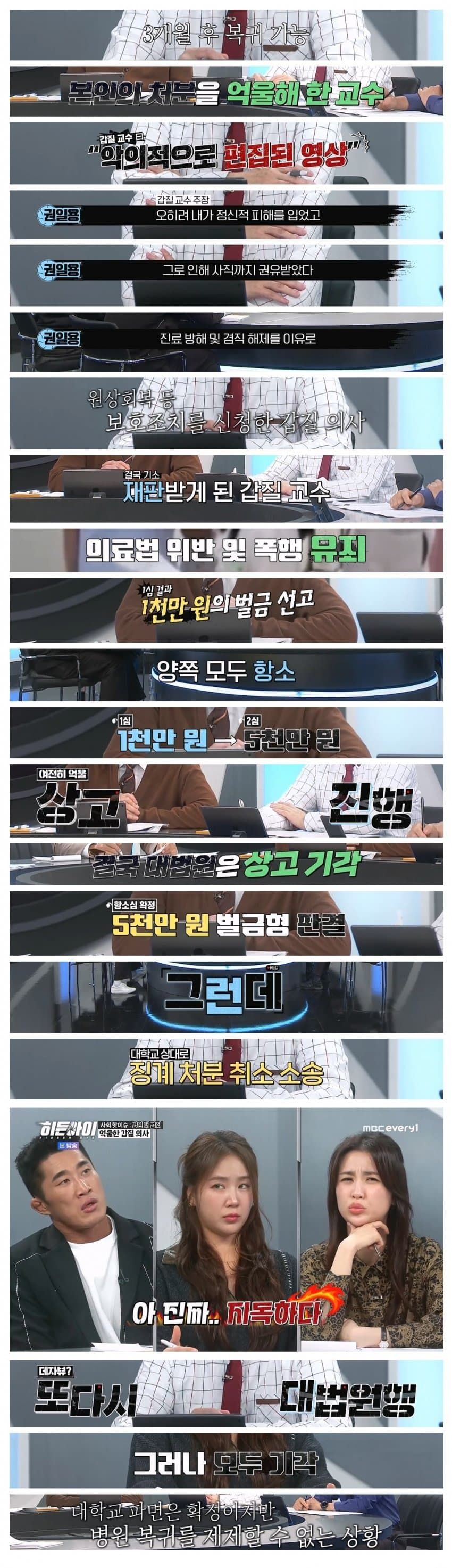 폭언, 폭행, 갑질로 2년간 여럿 퇴사하게 만든 의사