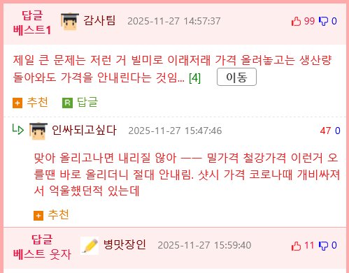 ㅇㅎ) 오늘 커피 생두값이 폭등한 이유