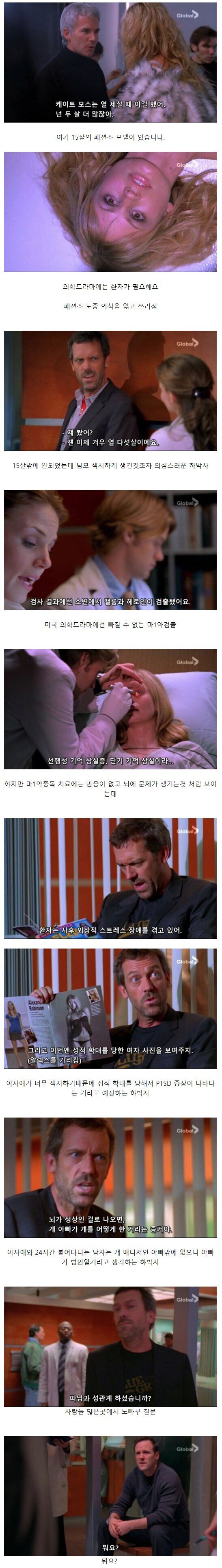 15세 금발 미녀 모델의 비밀