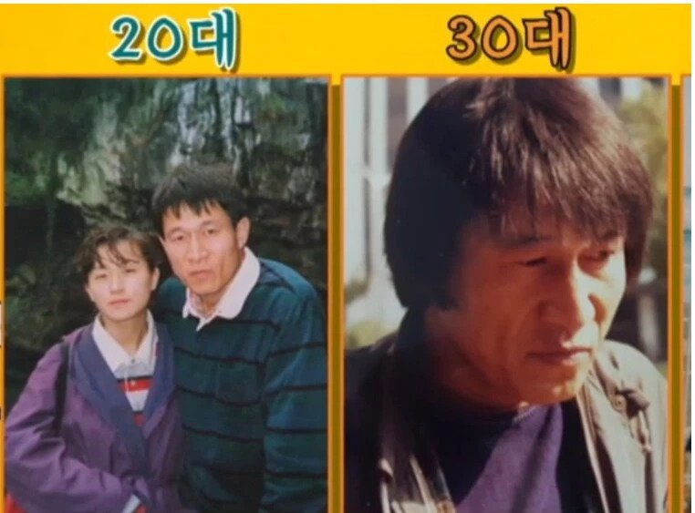 노안으로 유명했다는 연예인.