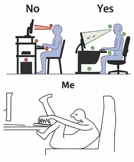 올바른 컴퓨터 자세