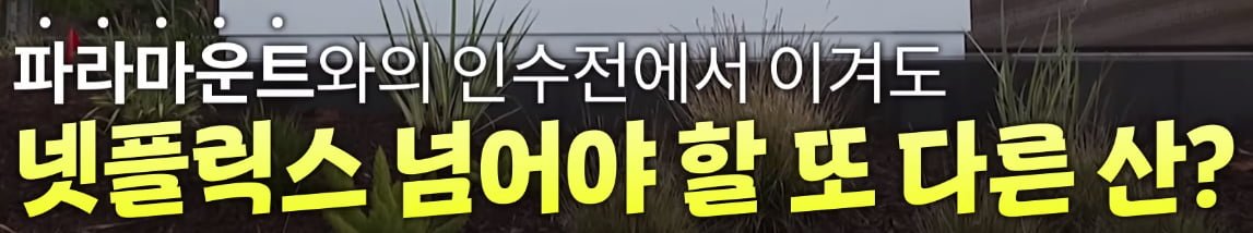 점점 판 커진다는 워너 브라더스 인수전 [크랩]