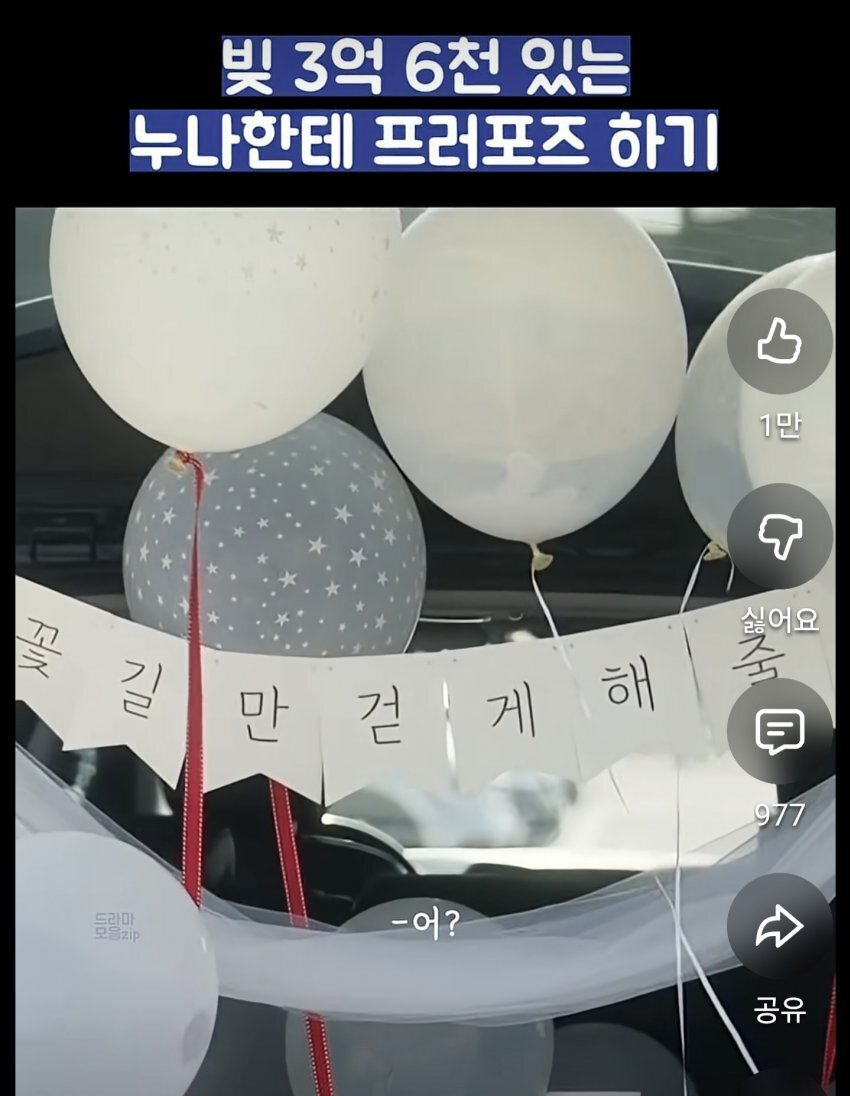 빚 3억6천 있는 누나에게 프러포즈하기.jpg