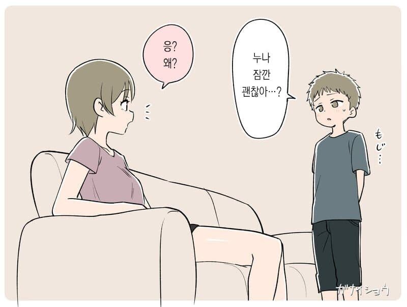 싱글벙글 남매 공감만화.manwha