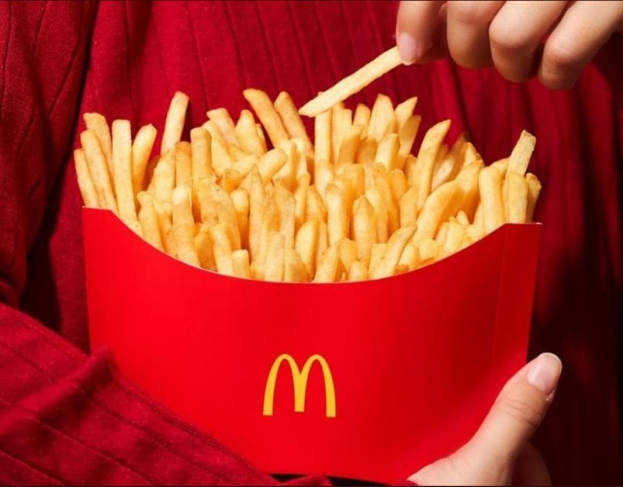 요즘 난리라는 맥도날드 감자튀김 사이즈