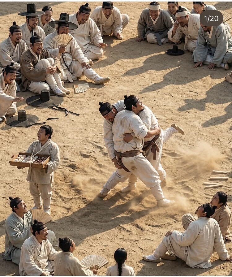 AI 돌린 조선시대 그림들