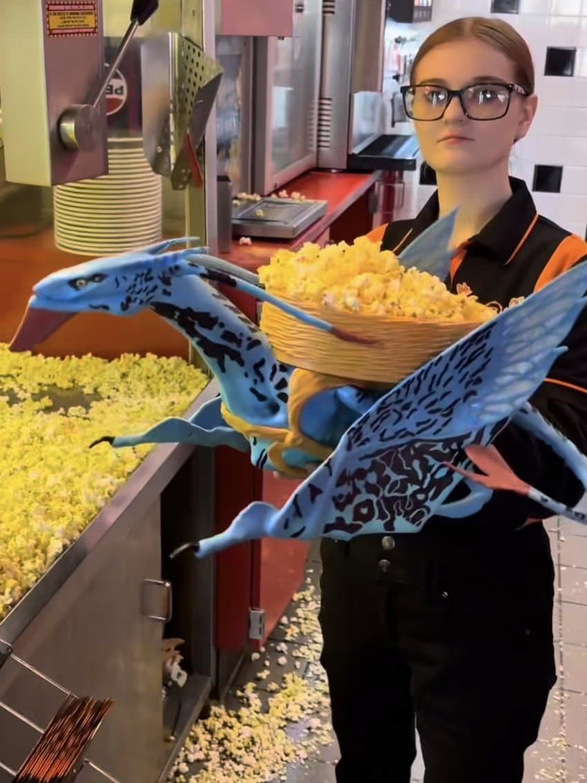 아바타3 7.5만원 팝콘통 실물 ㄷㄷ