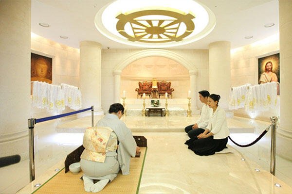 기묘한 통일교 천복궁교회 내부