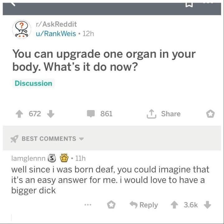 신체 일부 업글 가능하다면 어느 부분 할래?