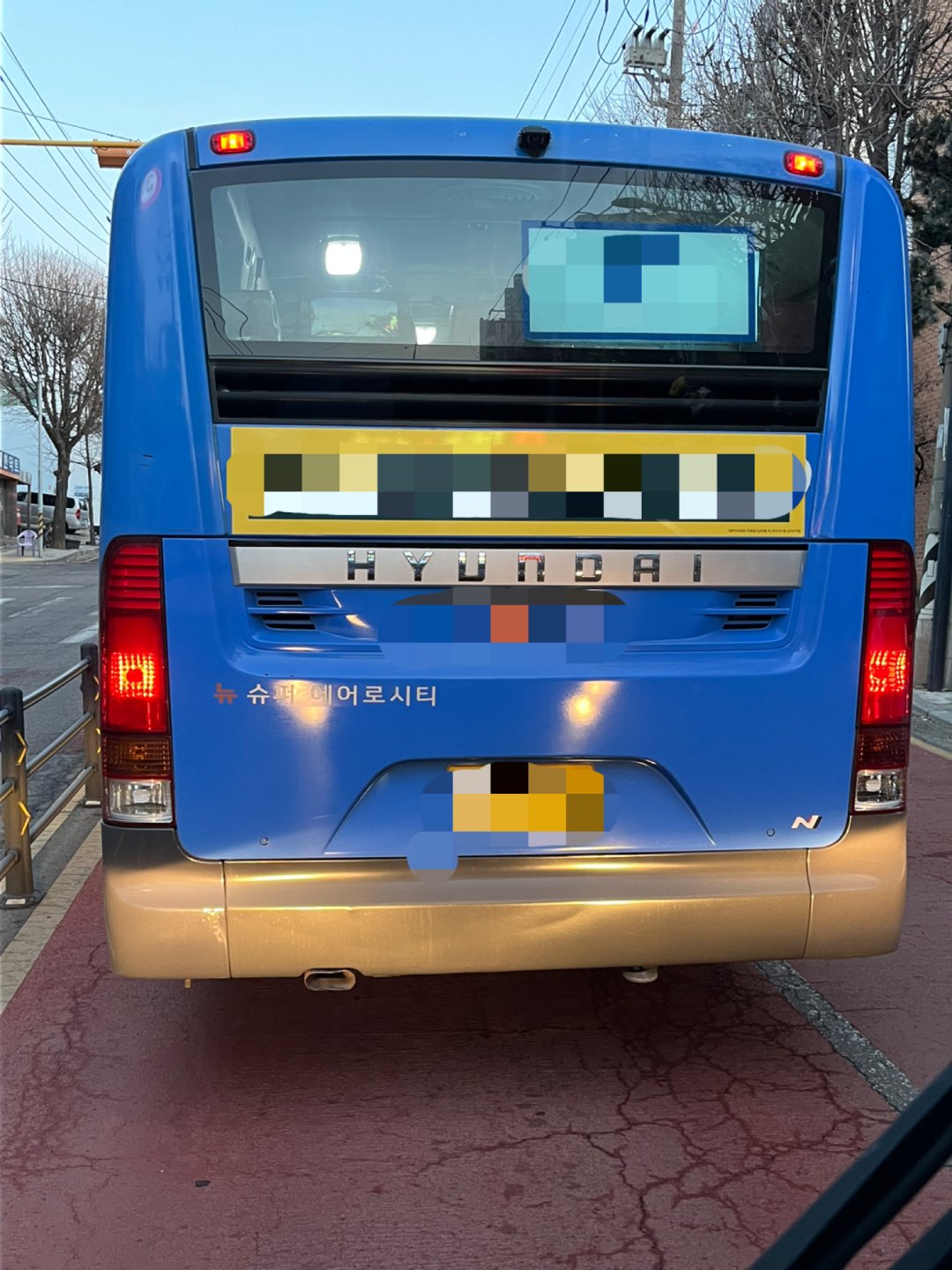 현대차에서 극비에 준비한 고성능 버스