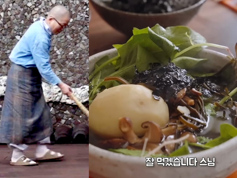 정위스님, '국수 레시피' 도둑 맞았나…