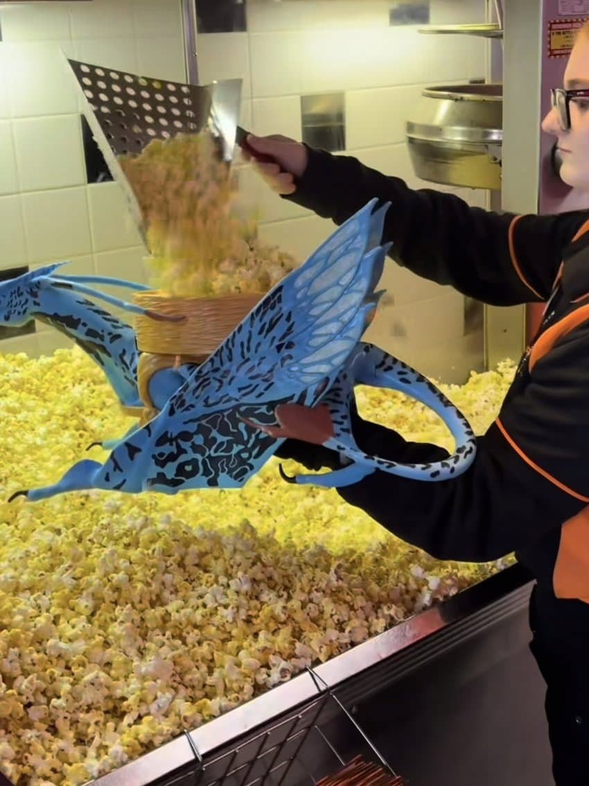 아바타3 7.5만원 팝콘통 실물 ㄷㄷ