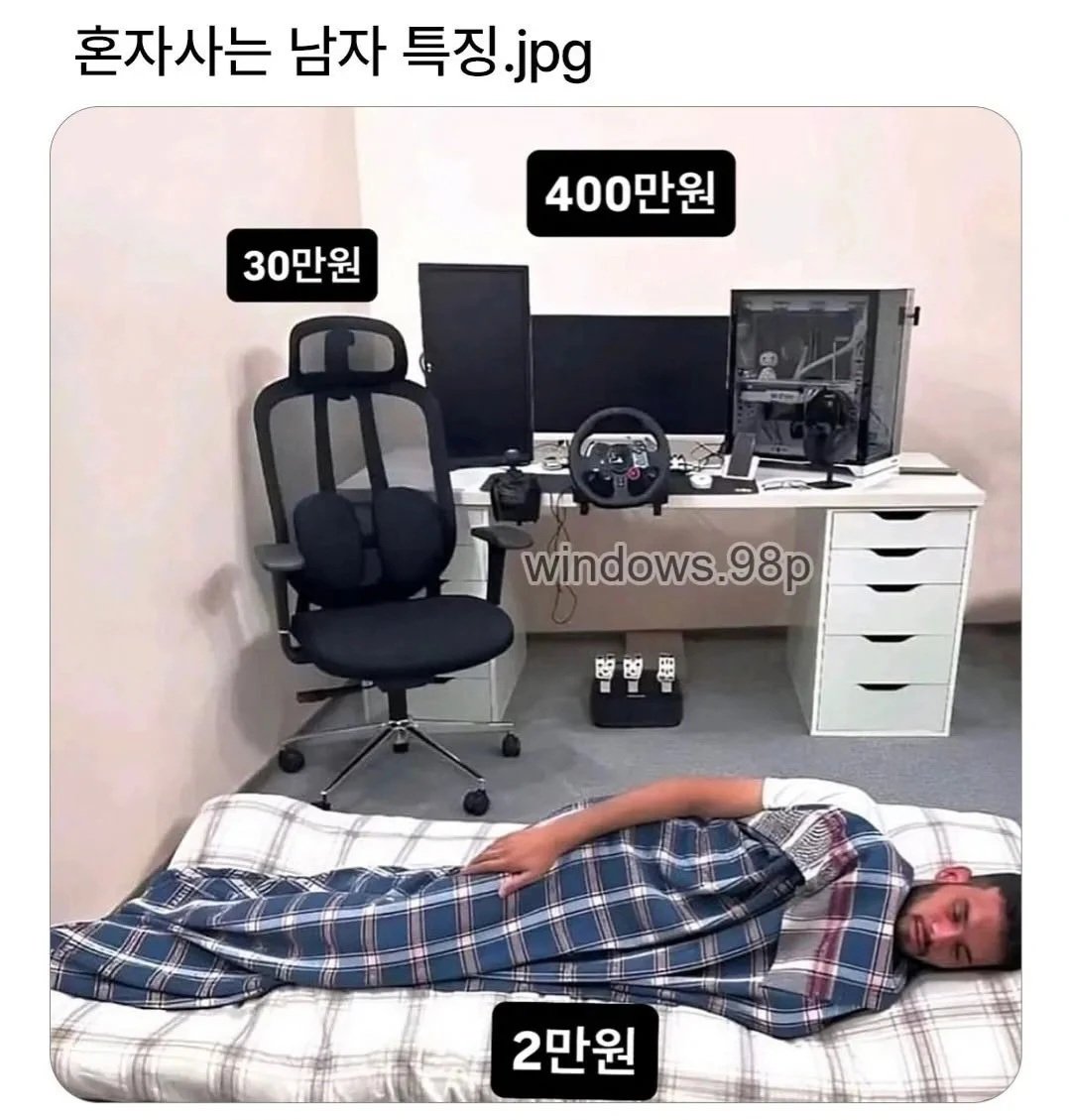 혼자 사는 남자 특징.jpg