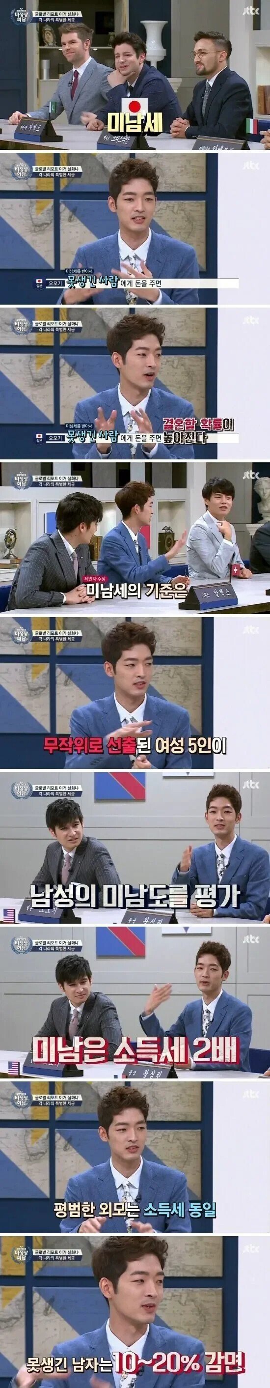 잘생겼으면 세금 더 내라