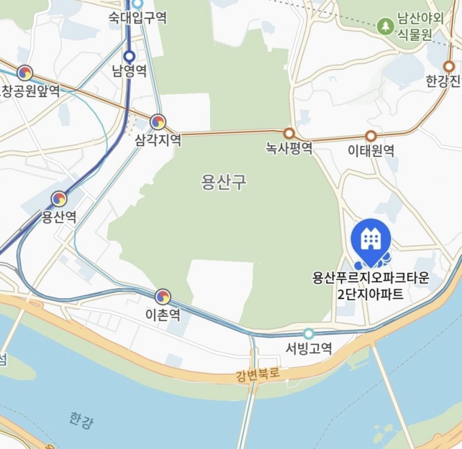 서울 최고의 한남동 군관사