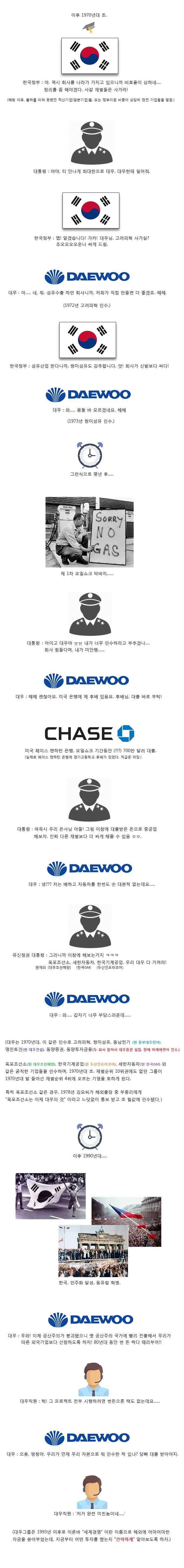 83조 규모의 대우그룹이 망하게 된 이유.jpg