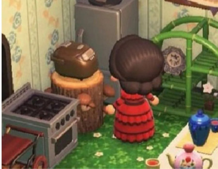 엄마의 동물의숲 인테리어 꾸미기.