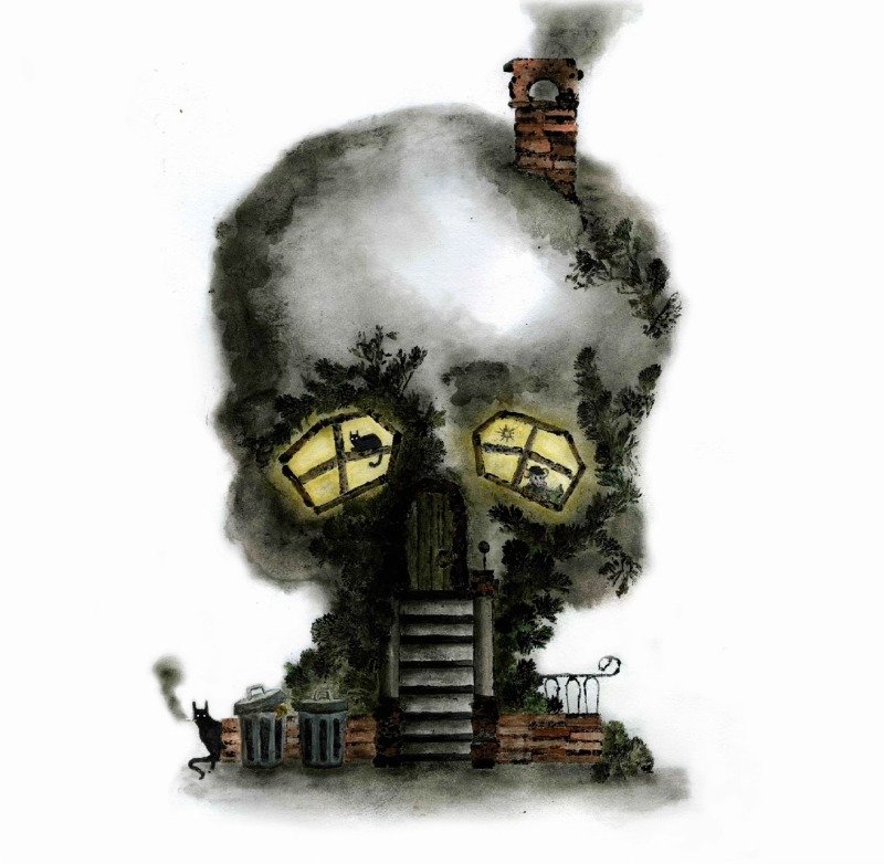 쓰레기로 그린 그림