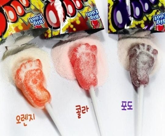 발바닥 사탕 근황