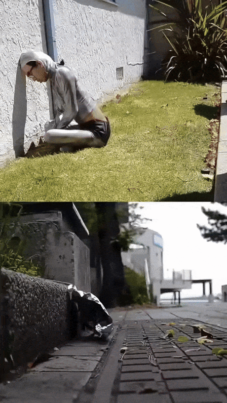 안녕하세요. 쓰레기입니다. gif