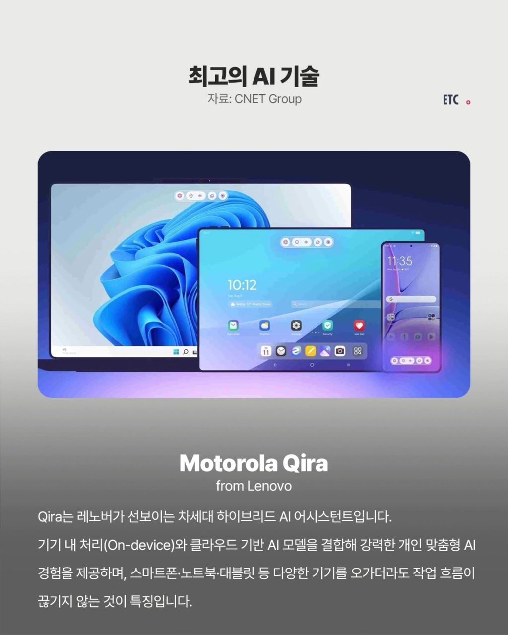 CES 2026 최고의 제품 기술