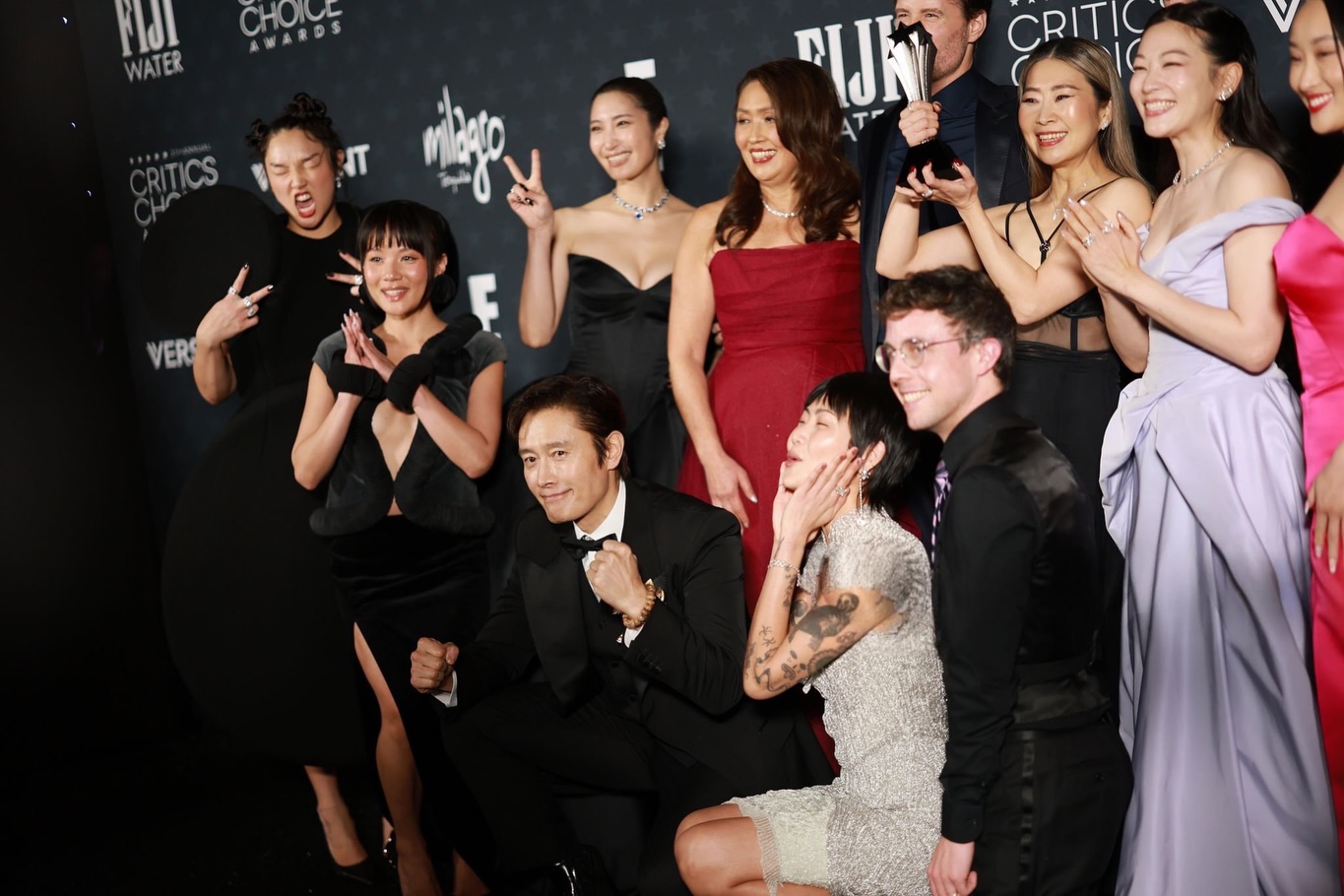 오늘 시상식 케데헌 단체 사진 jpg