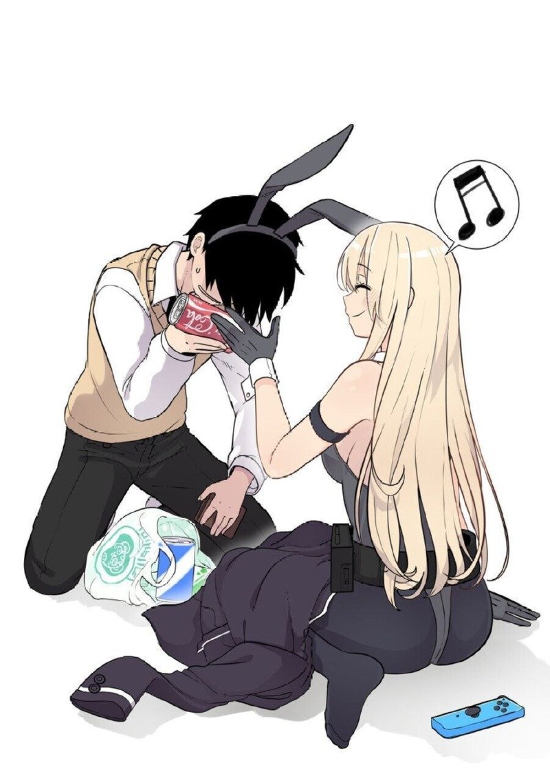 소꿉친구와 할로윈 분장 내기하는.manhwa