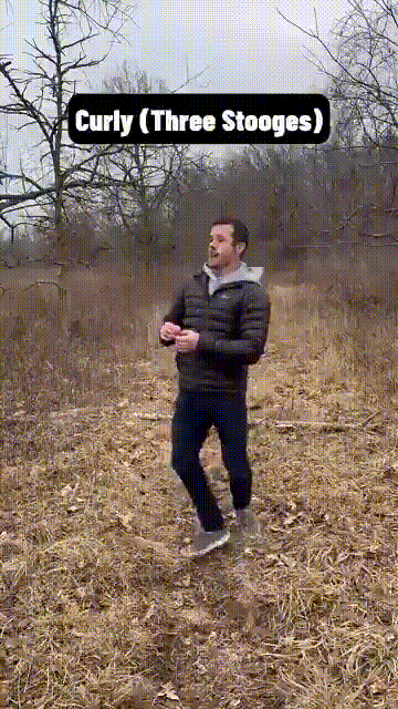 각 배우들이 걸려 넘어지는 방법