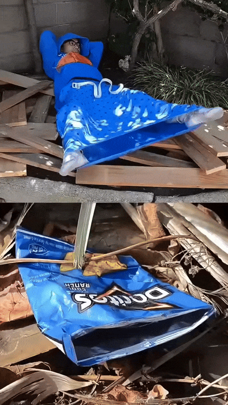 안녕하세요. 쓰레기입니다. gif