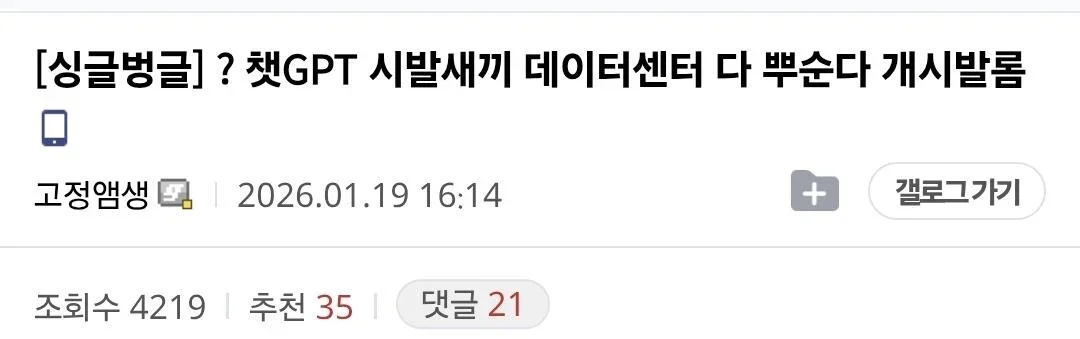 챗GPT가 분석해서 그린 디시인의 모습