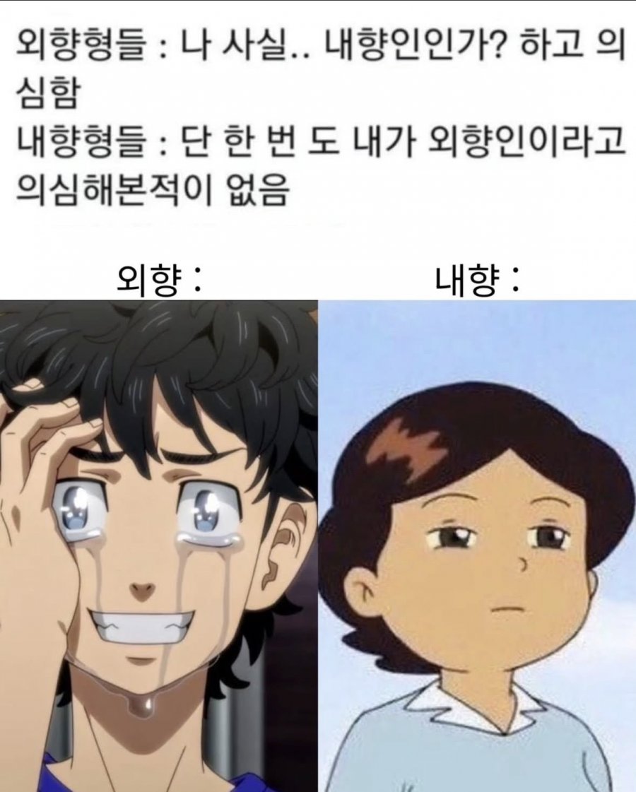 외향인들과 내향인들