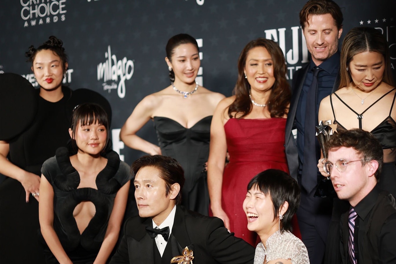 오늘 시상식 케데헌 단체 사진 jpg