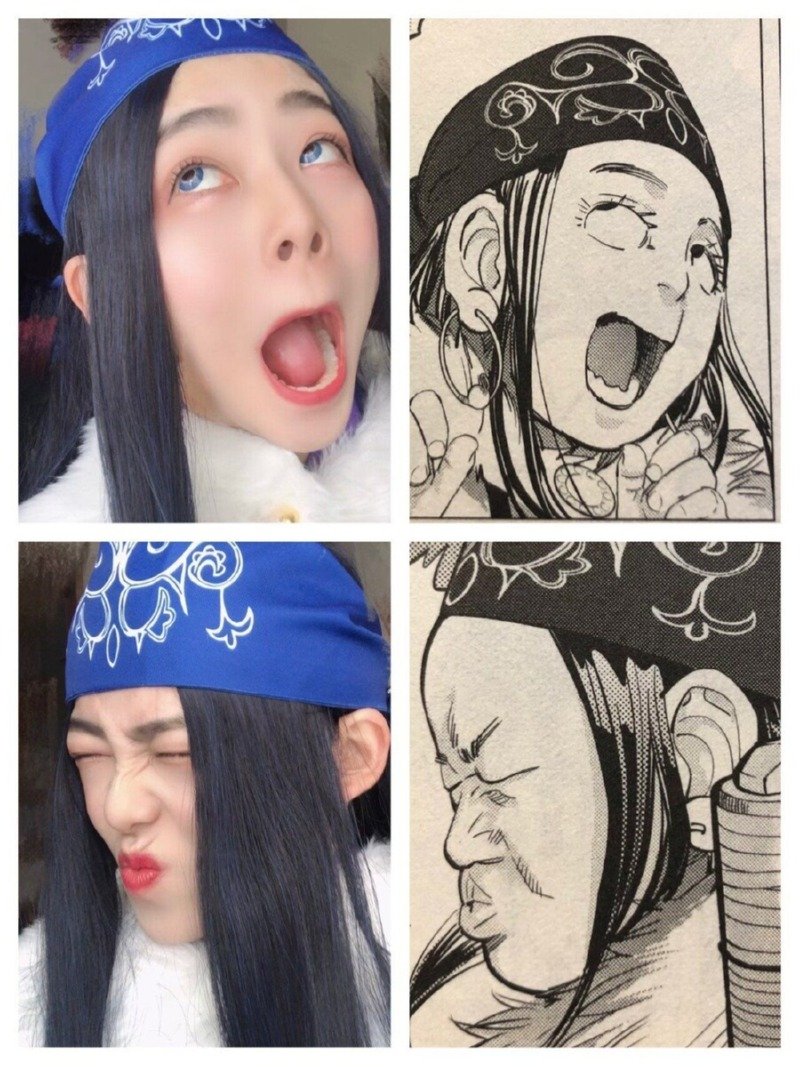 실제로 가능한 만화속 표정들