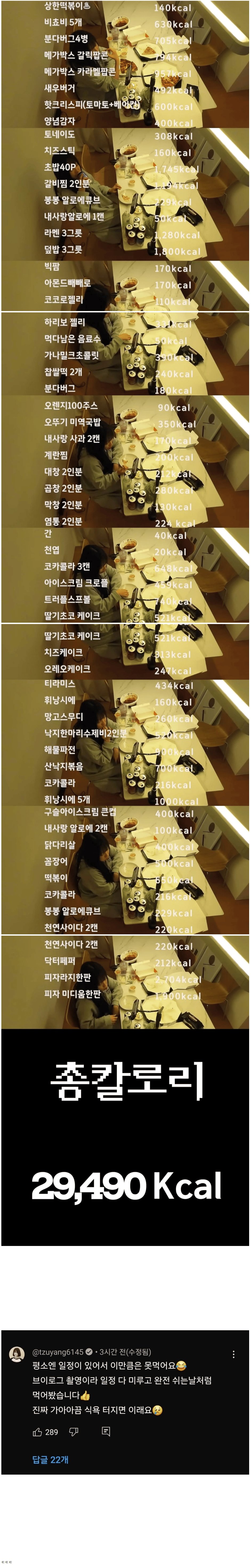 쯔양 식욕 터진 날