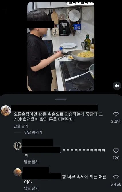 요리사를 꿈꾸는 초딩에게 주는 조언