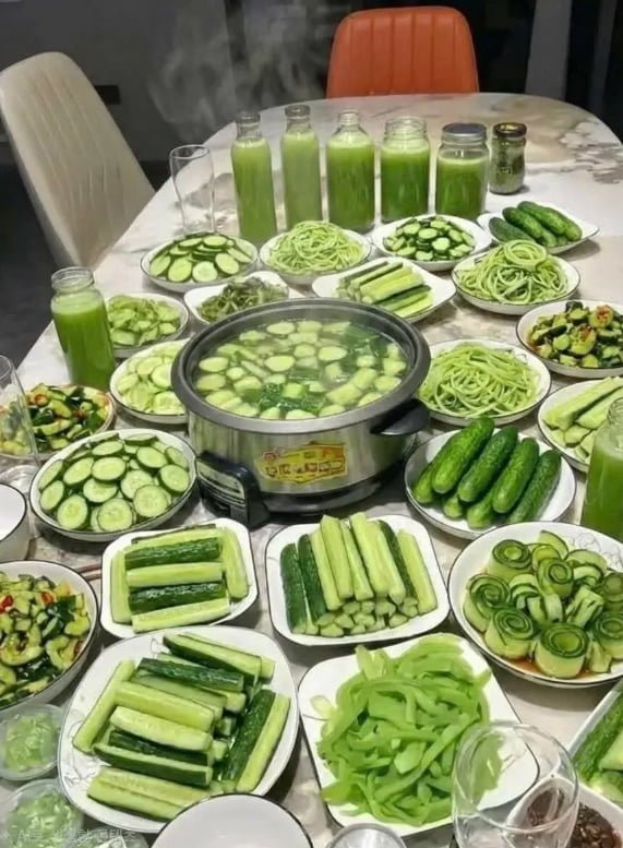 완벽한 오이 식단