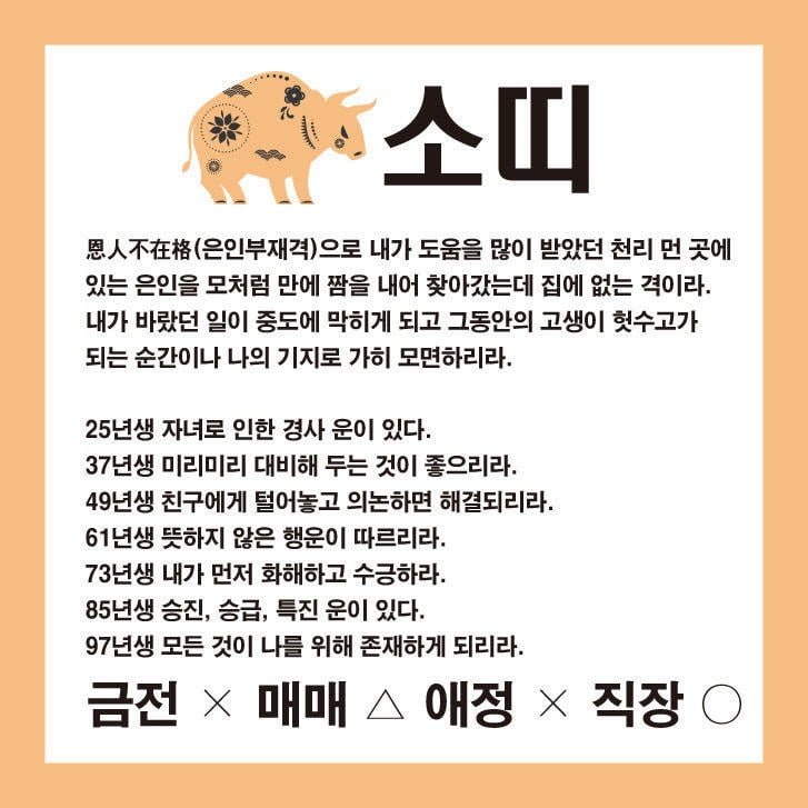 재미로 보는 22일 운세