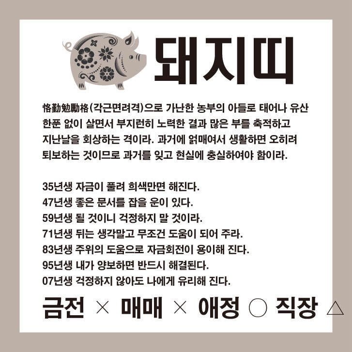 재미로 보는 22일 운세
